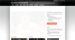 Desktop Screenshot of derekbodner.com